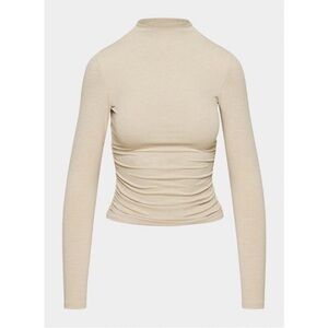 Aritzia Contour ruched mock neck sweater- Size M